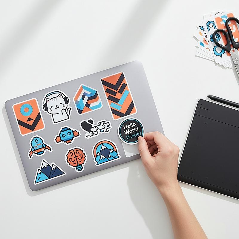 Custom Laptop Stickers | Waterproof Vinyl Laptop Decals